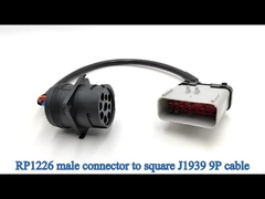 RP1226 14 Pin to Black Deutsch J1939 9Pin ELD Cable