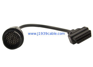 OBD2 OBDII J1962 Female to Mercedes Benz 38 Pin OBD1 Male Connector Cable