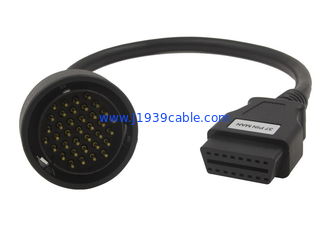 OBD2 OBDII 16 Pin J1962 Female to MAN 37 Pin Male Connector Cable