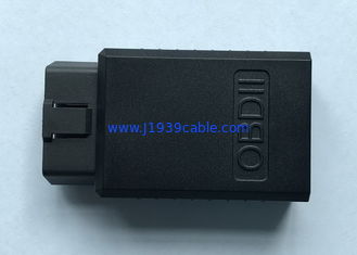 OBD2 OBDII Enclosure with J1962 OBD2 Male Connector Straight Pins