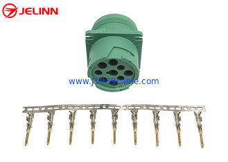 Green Type 2 Deutsch 9 Pin J1939 Male Plug Connector with 9 PCS of Pins