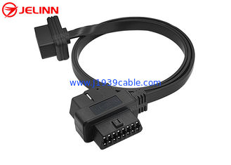 OBD 2 OBD2 16pin Male Female Pass Through to OBDII 16 Pin Main Cable