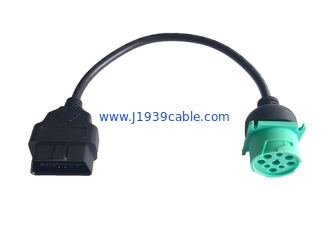 Durable J1939 Can Bus Cable 20AWG Pure Copper J1939 To OBD2 Converter