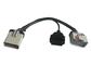 RP1226 Gray 14 Pin Male To RP1226 Female And 16 Pin OBD2 OBDII Female Splitter Y Cable