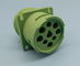 Green Type 2 Deutsch 9 Pin J1939 Male Plug Connector with 9 PCS of Pins