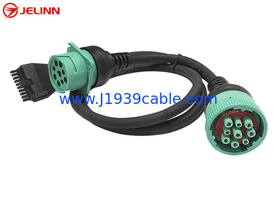PT30 ELD 9 Pin J1939 Splitter Y Cable for PT 30 Electronic Logging Device Heavy Duty Trucks in North America