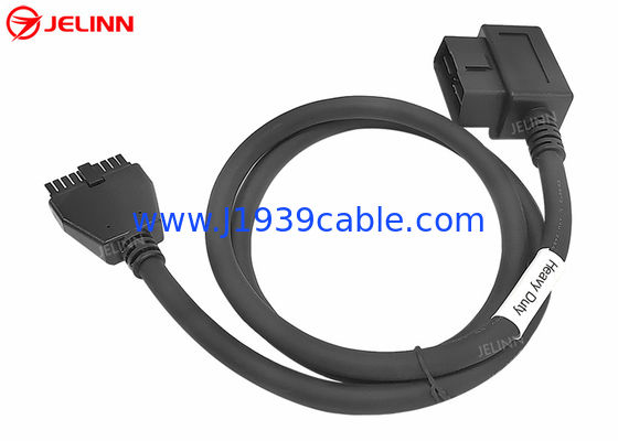 PT30 ELD Device Cable OBD2 OBDII J1962 Cable Electronic Logging Device for Volvo or Mack Trucks in North America