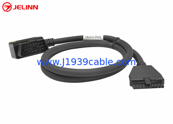 PT30 ELD Device Cable OBD2 OBDII J1962 Cable Electronic Logging Device for Volvo or Mack Trucks in North America