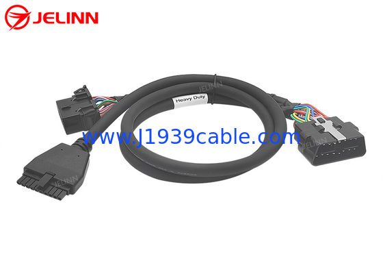 PT30 ELD OBD J1962 Splitter Y Cable for Pacific Track for Volvo or Mack Trucks in North America