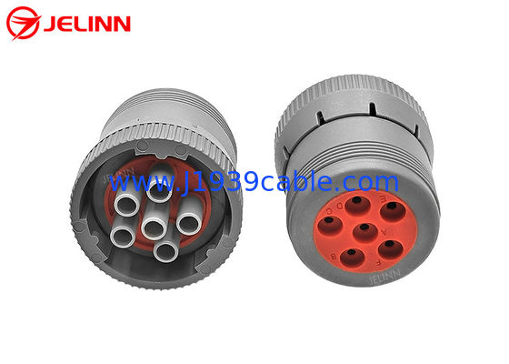 J1708 6 Pin Female Connector Deutsch HD16-6-12S-B010