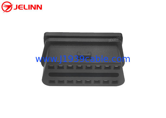 16 Pin J1962 OBD2 OBDII Female Connector with Endurable Straight Pins