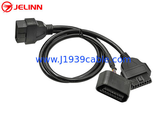 OBD 2 OBD2 Splitter Y Cable J1962 16 Pin Split Wire Harness for Ford Cars