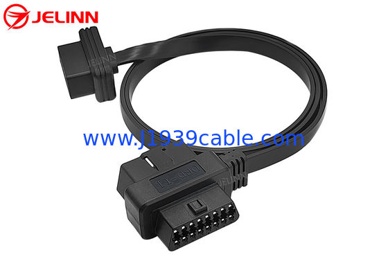 OBD 2 OBD2 16pin Male Female Pass Through to OBDII 16 Pin Main Cable