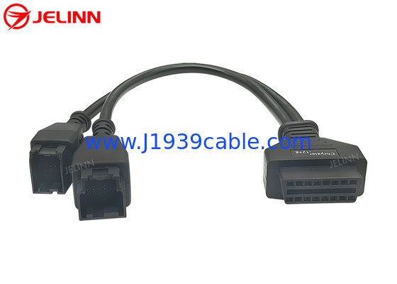 12 8pin Jeep Compass OBD Car Cable 12+8 Pin Bypass Security Gateway SGW Wire Harness for Chrysler Jeep Dodge RAM FCA Alfa Fiat