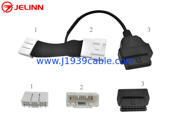 OBD2 OBD Adapter Cable 20 Pin to OBDII for Tesla Model 3 Year 2018