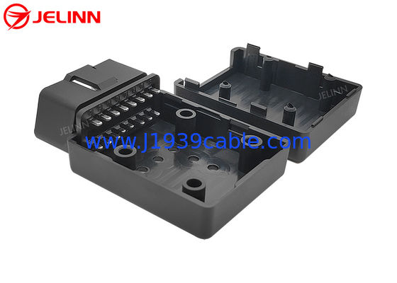 OBD 2 Housing Shell and OBD2 Male Connector With Straight Pin