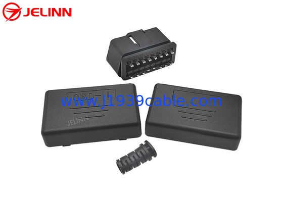 OBD 2 OBD2 Male Shell and Male Connector With Straight Pin