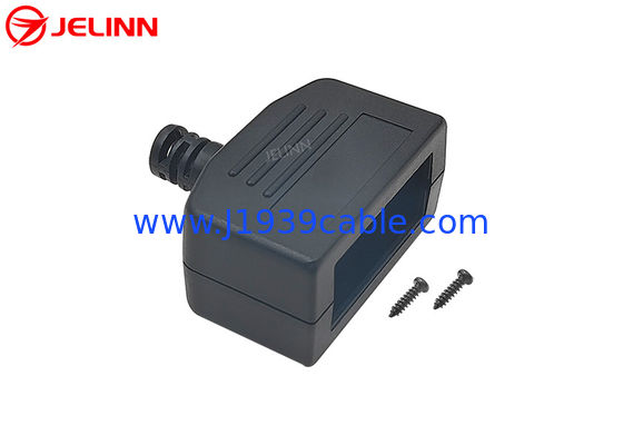 OBD 2 Enclosure Housing OBD2 Plastic Case Shell With Screws