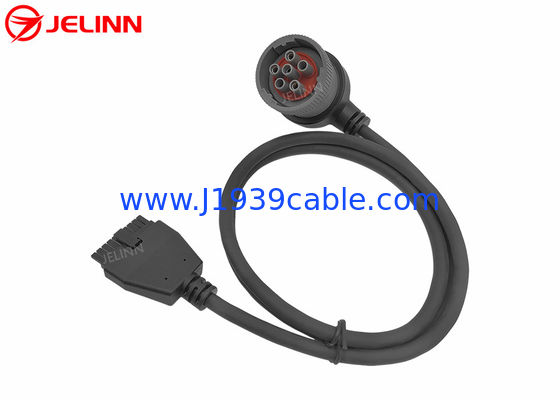 PT30 ELD Device Cable 6 Pin J1939 Cable for Electronic Logging Device Heavy Duty Trucks in North America