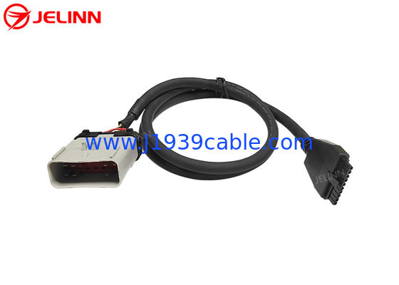 PT30 ELD Device Cable 14Pin RP1226 Cable for Electronic Logging Device Heavy Duty Trucks in North America