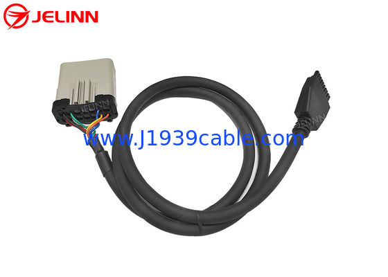 PT30 ELD Device Cable 14Pin RP1226 Cable for Electronic Logging Device Heavy Duty Trucks in North America
