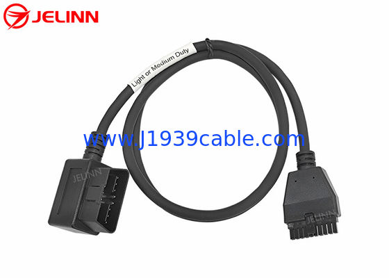 PT30 ELD Device Cable OBD2 OBDII J1962 Cable Electronic Logging Device for Volvo or Mack Trucks in North America
