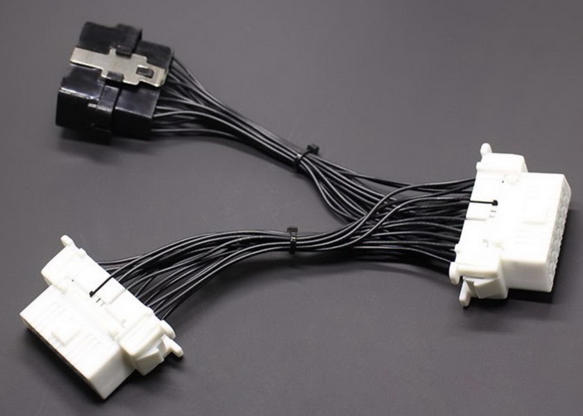 ShareGoo 10-Pack JR Servo Y Harness Extension Cables - 1 Male To 2 Female, 30cm/11.8", 22 AWG Silicone Wire For RC Cars & Airplanes